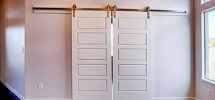 Glass Barn Door with Installation Hardware Kit Natchitoches