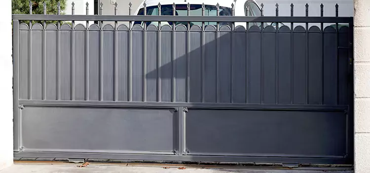 Metal Driveway Gate Installation Natchitoches