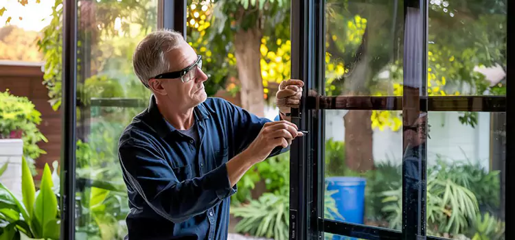 Replacing Sliding Door Lock Natchitoches